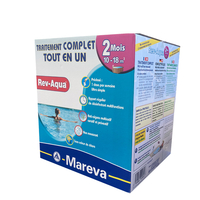 Kit de traitement de 2 mois pour piscines de 10 à 18 m³