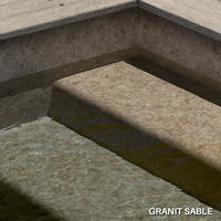 Liner imprimé texturé Aquasense Granit Sable