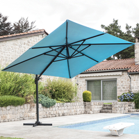 Parasol déporté Luxe King - 300 x 300 cm