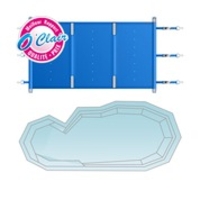 Pid piscine bâche à barres pool barre plus rectangulaire