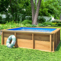 Piscine bois  Pistoche