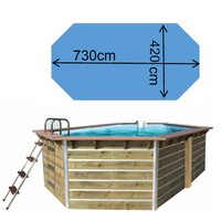 Piscine waterclip Siayan 730 x 420 x 129 cm