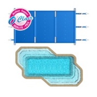 Ppp piscine bâche à barres pool barre plus rectangulaire