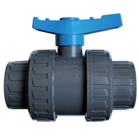 Vanne Interplast double union femelle