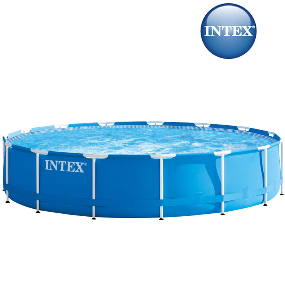 Piscine tubulaire ronde Metal Frame Intex