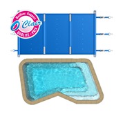 Union piscine bâche à barres pool barre plus rectangulaire