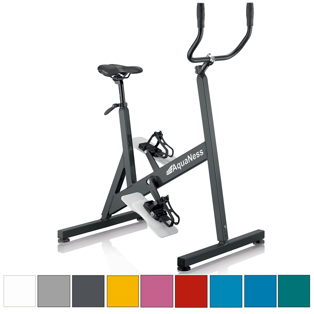 Vélo de piscine Aquaness V3 aluminium pales de résistance