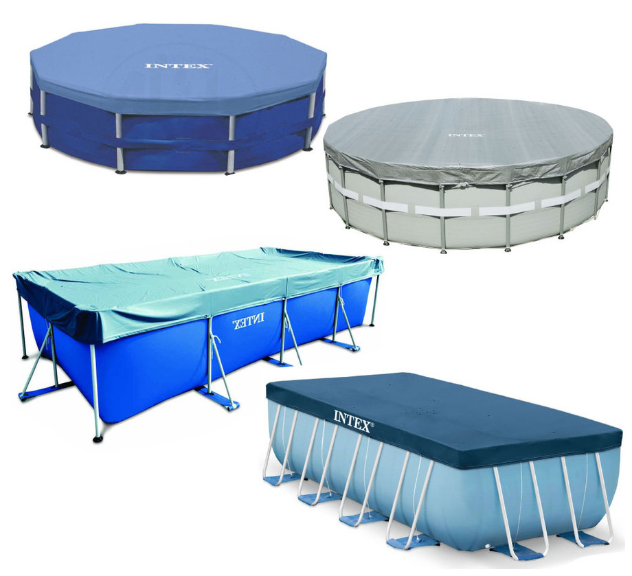 Bache opaque pour piscine tubulaire Intex