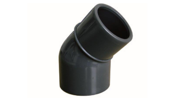 raccord PVC, hydraulique - coude 45&deg; male femelle &agrave; coller