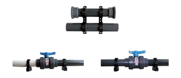 colliers clip malins - demo installation raccords pvc