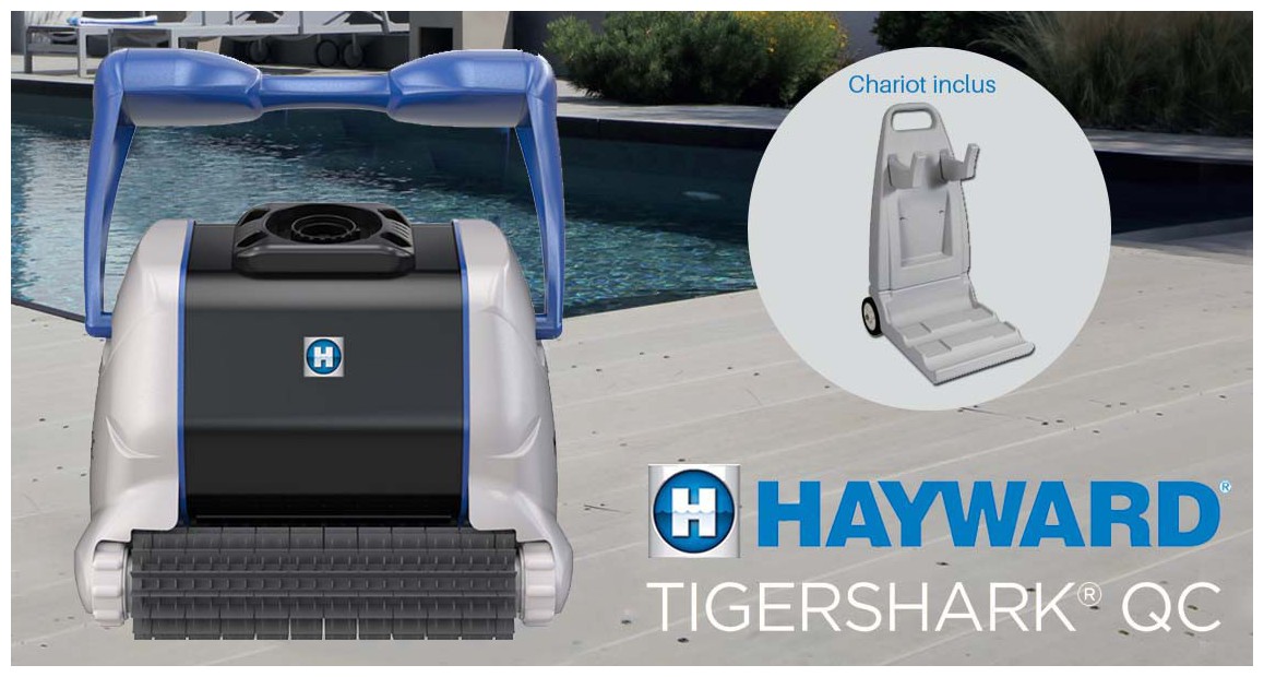 Carcasse De Robot Piscine Tiger Shark Hayward - Occasion - Fonctionnel
