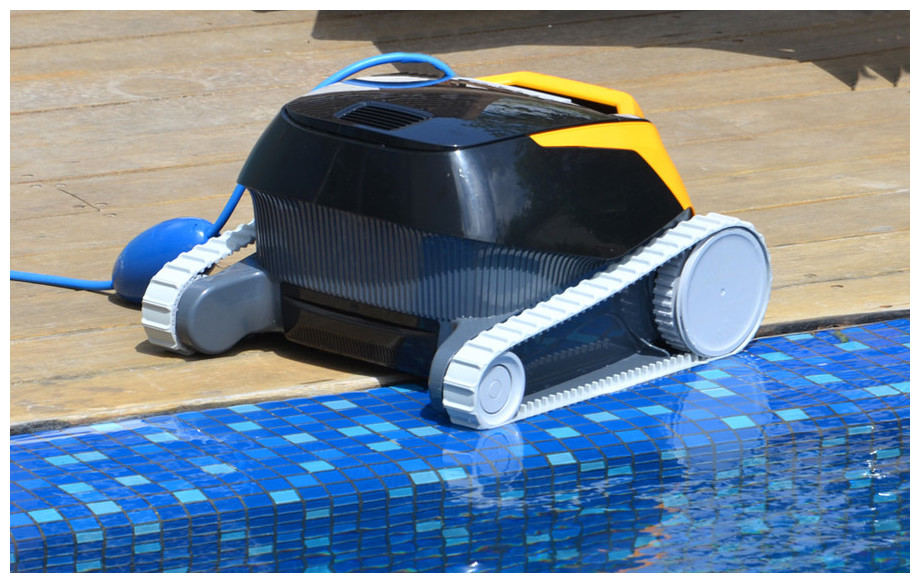 Détail du robot de piscine Dolphin E25 