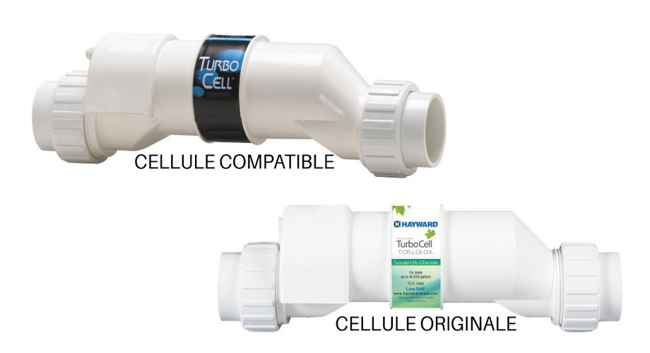 Cellule d'&eacute;lectrolyse compatible pour Hayward&reg;