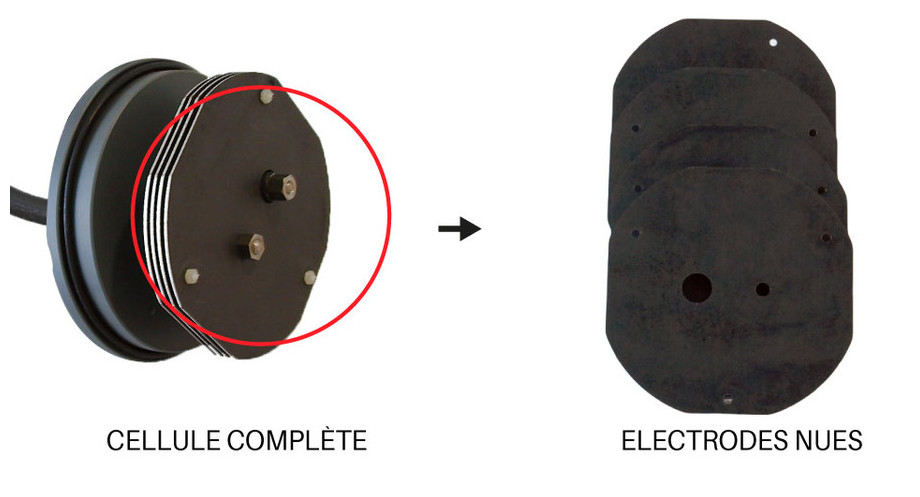 Cellule d'&eacute;lectrolyse compatible pour Poolmaid&reg;