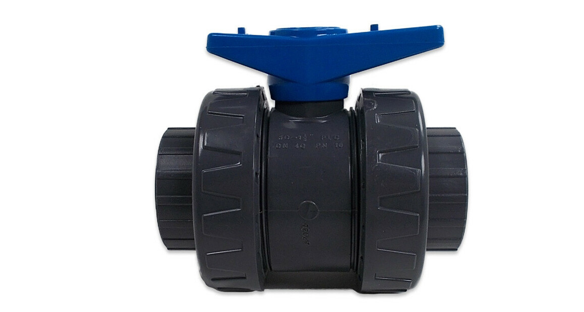 S322050U1 Vanne Interplast femelle double union