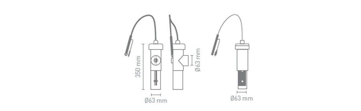 dimensions de la cellulesCellules originales pour &eacute;lectrolyseur Hayward Salt and Swimm 2.0