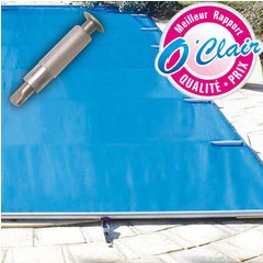 Bâche à barres pool-barres bronze piton douille