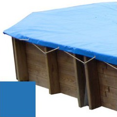 Bache hiver bleu pour piscine bois original 872 x 472
