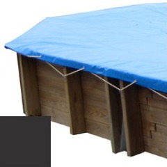Bache hiver carbone pour piscine bois original 637 x 412