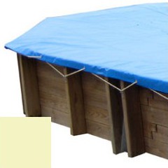 Bache hiver sable pour piscine bois original 814 x 464