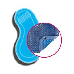 Bâche quatro bleu solaire modèle madrid/balti union piscines