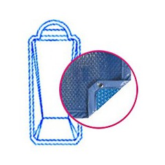 Bâche quatro bleu solaire modèle mykonos/pacifique piscines pid