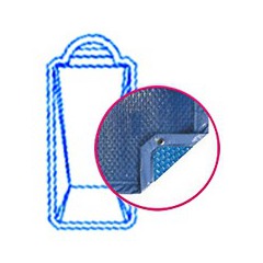 Bâche quatro bleu solaire modèle rhodes piscines pid