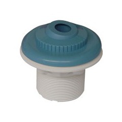 Bouche de refoulement bleue pour piscine liner