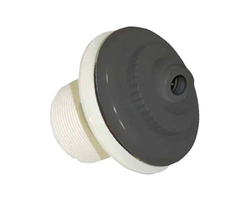 ASTRAL Bouche de refoulement grise anthracite pour piscine béton