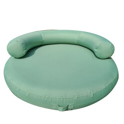 Coussin gonflable island + vert olive - Oclair
