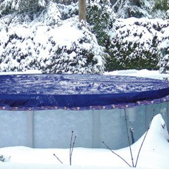 Bâche d'hivernage pour piscine hors-sol