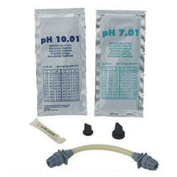 Kit ph solutions ph7, ph10, clapet ar, tube corps de pompe, graisse