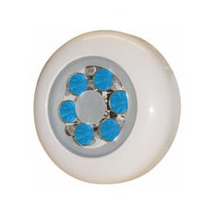 Lampe piscine étanche avec 6 super led bleu de 1w