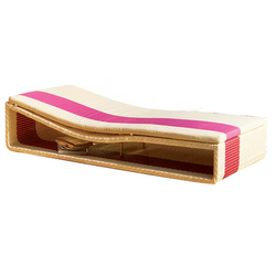 Lit de soleil summertime bed blanc/fushia - Hemisphere editions