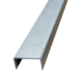 Nez de marche pvc en u 3m c/08 p/360