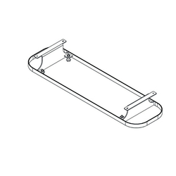 Pied support sirocco gris clair 2m/3m