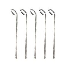 Piquets gazon inox x 5u