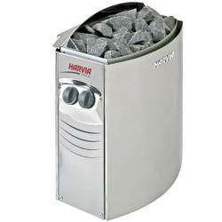 Poele harvia 6 kw mono/tri avec unité de contrôle