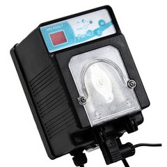 Pompe doseuse perle pour floculant, anti-algue ou chlore