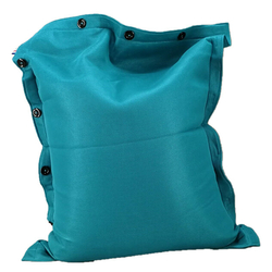 SHELTO Pouf xxl 125 x 175 - blue tile