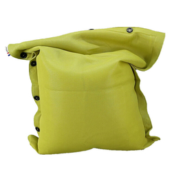 Pouf xxl 125 x 175 - vert anis - Shelto