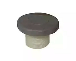 Prise balai grise pour piscine béton