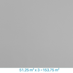 ASTRAL Pvc armé gris clair renolit alkorplan 2000 - 51.25 m² x 3 soit 153,75 m²