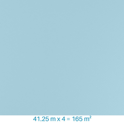 ASTRAL Pvc armé bleu clair renolit alkorplan 41.25 m² x 4 soit 165 m²