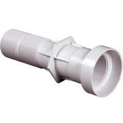 Traversée de paroi pour piscine liner cofies hayward - blanc