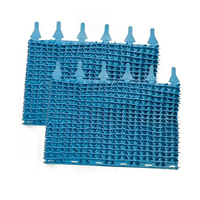 2 brosses lamelles bleu indigo pour robot de piscine Zodiac