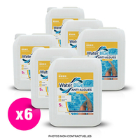 Anti Algues Super Waterblue - 6 x 5 L