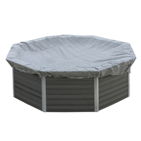 Bâche hiver 580 g/m² pour piscine composite ronde Ø 4.10 m