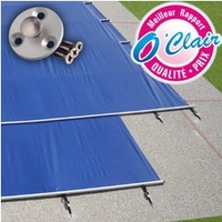 Bâche à barres Pool-barres piton plage bois