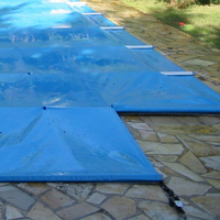 Bâche à barres Tout Temps le m² bleu